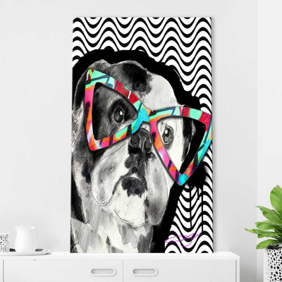 Bulldog (vertical) par By Jodi - impression
