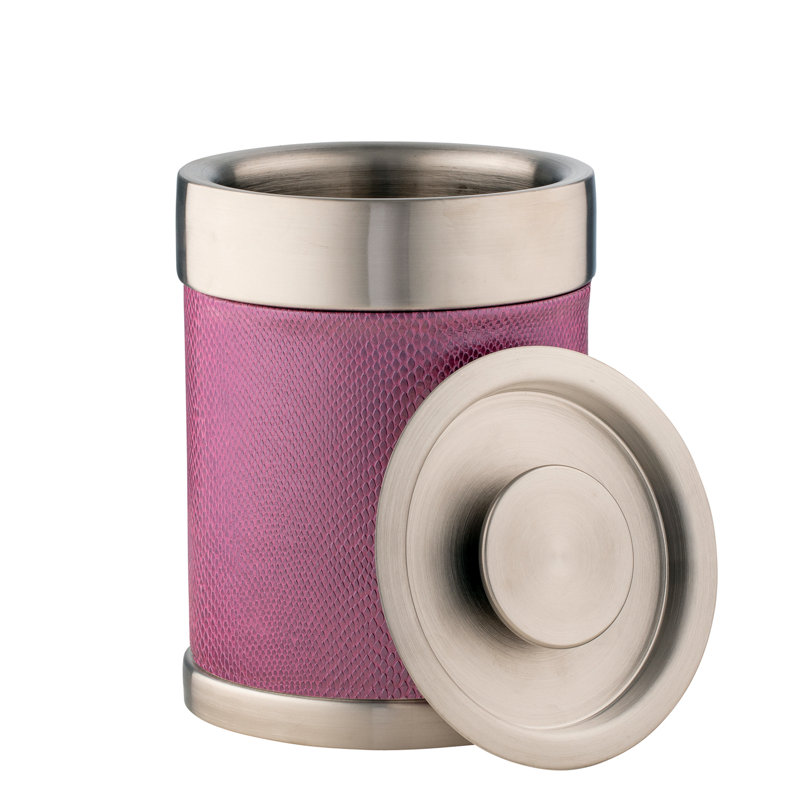 Pierson Stainless Steel Ice Bucket, Exotic Sugar Plum