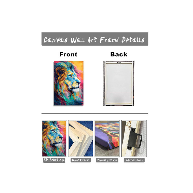 Wrapped Canvas Print, 60 cm H x 40cm W