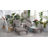 Nestl Waterproof, Lightweight, and Adjustable Outdoor Polyresin Chaise Lounge Chair Set-97877141