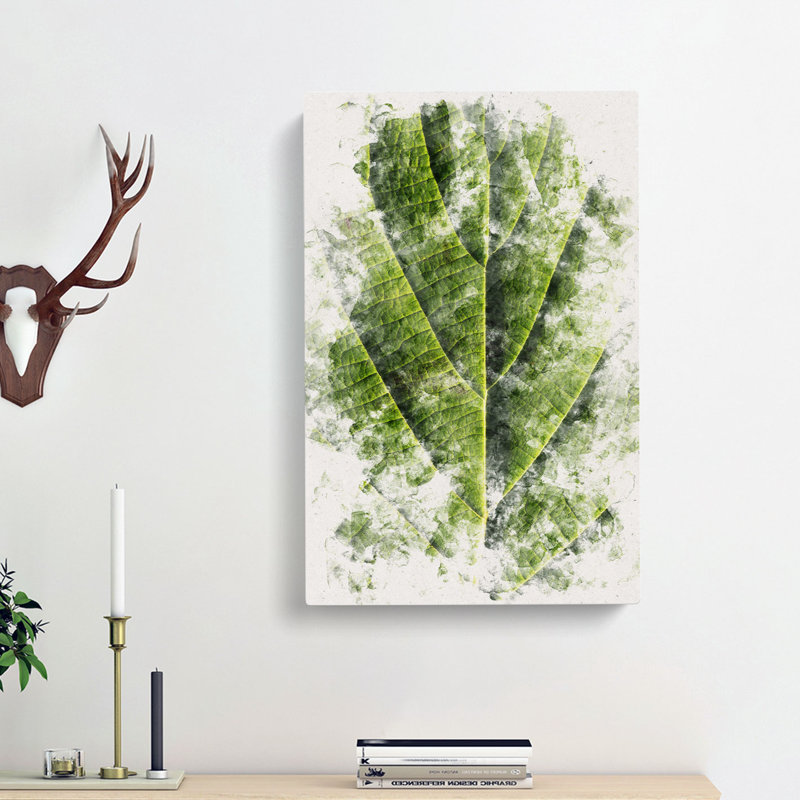 Leaf Pathways - Wrapped Canvas, 60cm H x 40cm W x 3cm D
