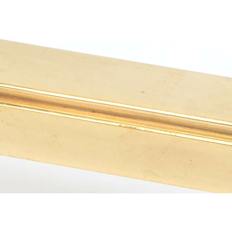 Polished Chrome Scully Pull Handle - Small, 9.6 cm, Aged Brass