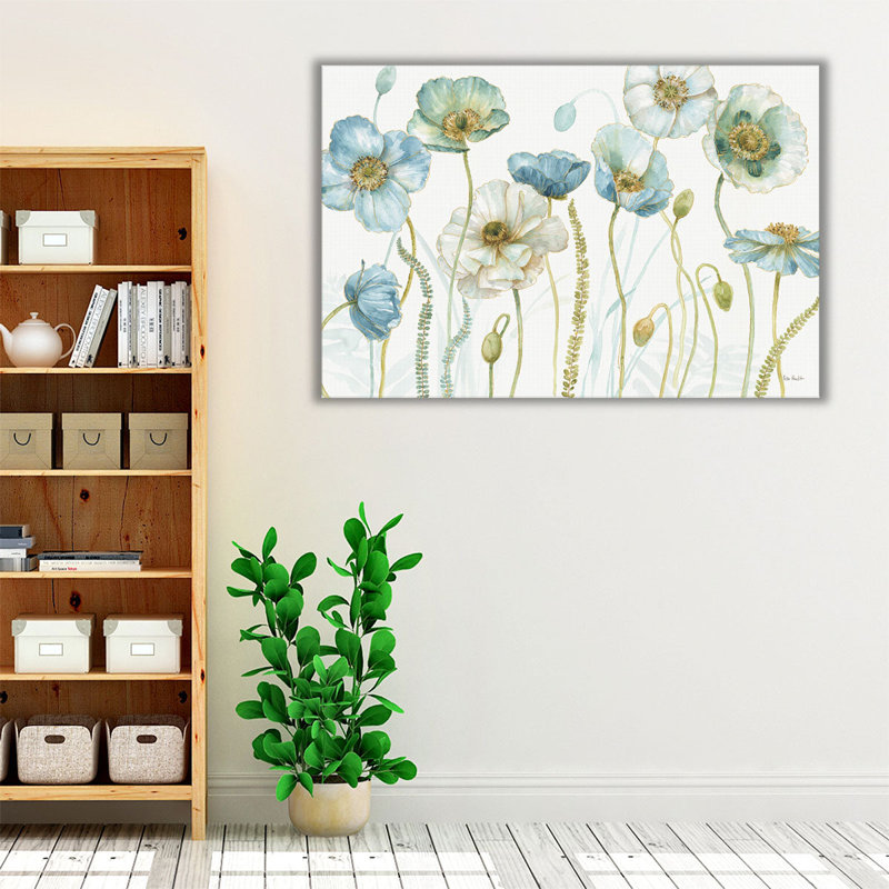 «My Greenhouse Flowers I», reproduction d'art sur toile, H 24 po x l 36 po