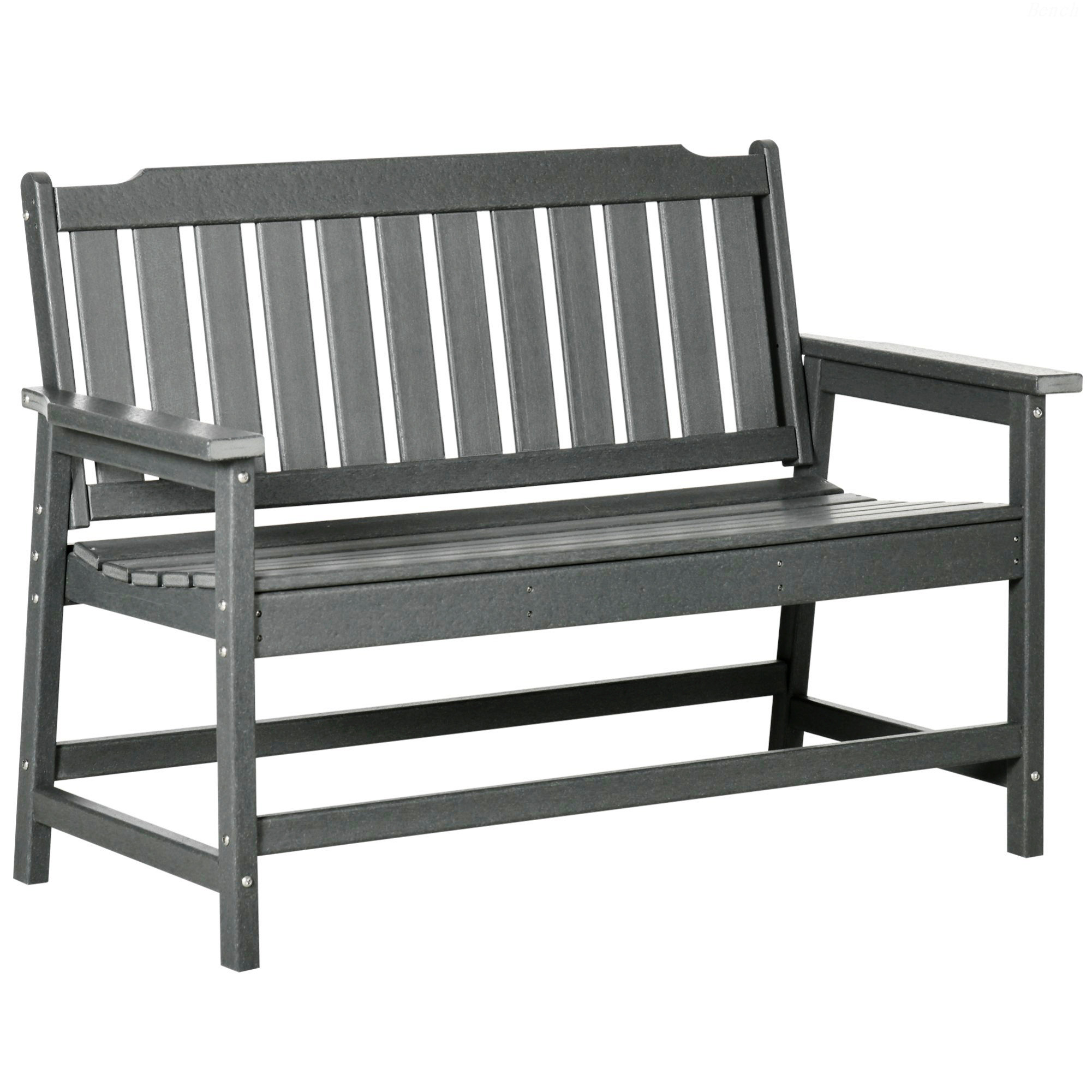 Red Barrel Studio® Bench, Outdoor Bench, 2-Person Park Style Garden Bench | Wayfair