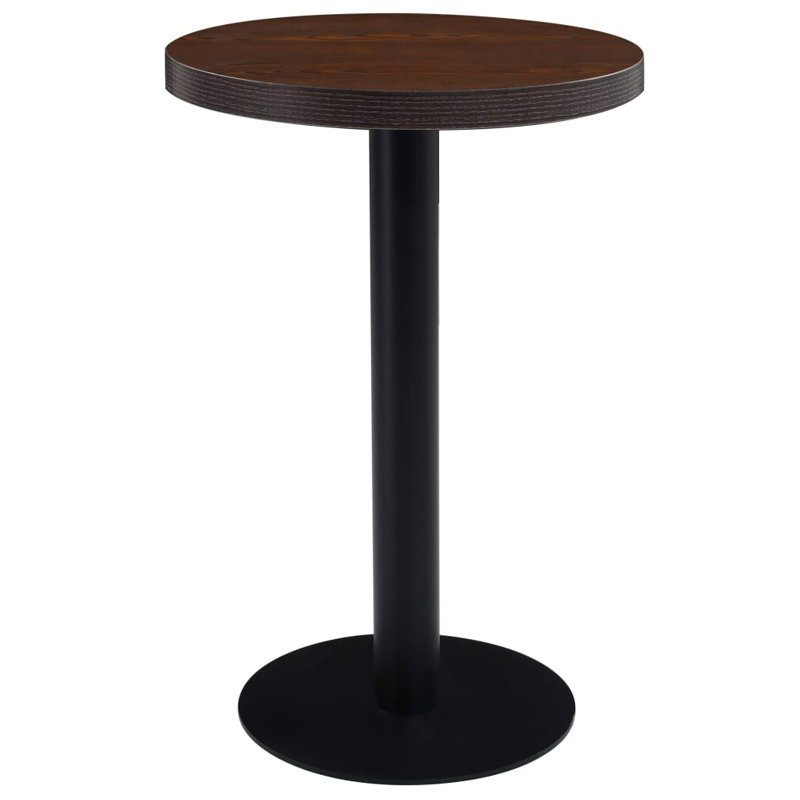 Anael Round Dining Table, H75 x L50 x W50cm, Light Brown
