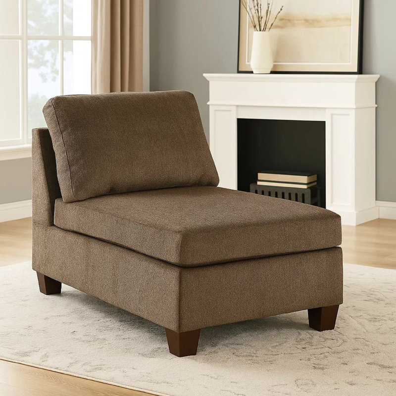 Upholstered Slipper Chair