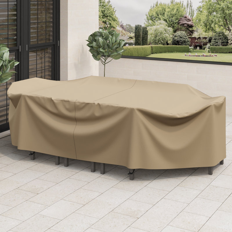 Outdoor Patio Dining Set Cover, 32" H x 80" W x 140" D