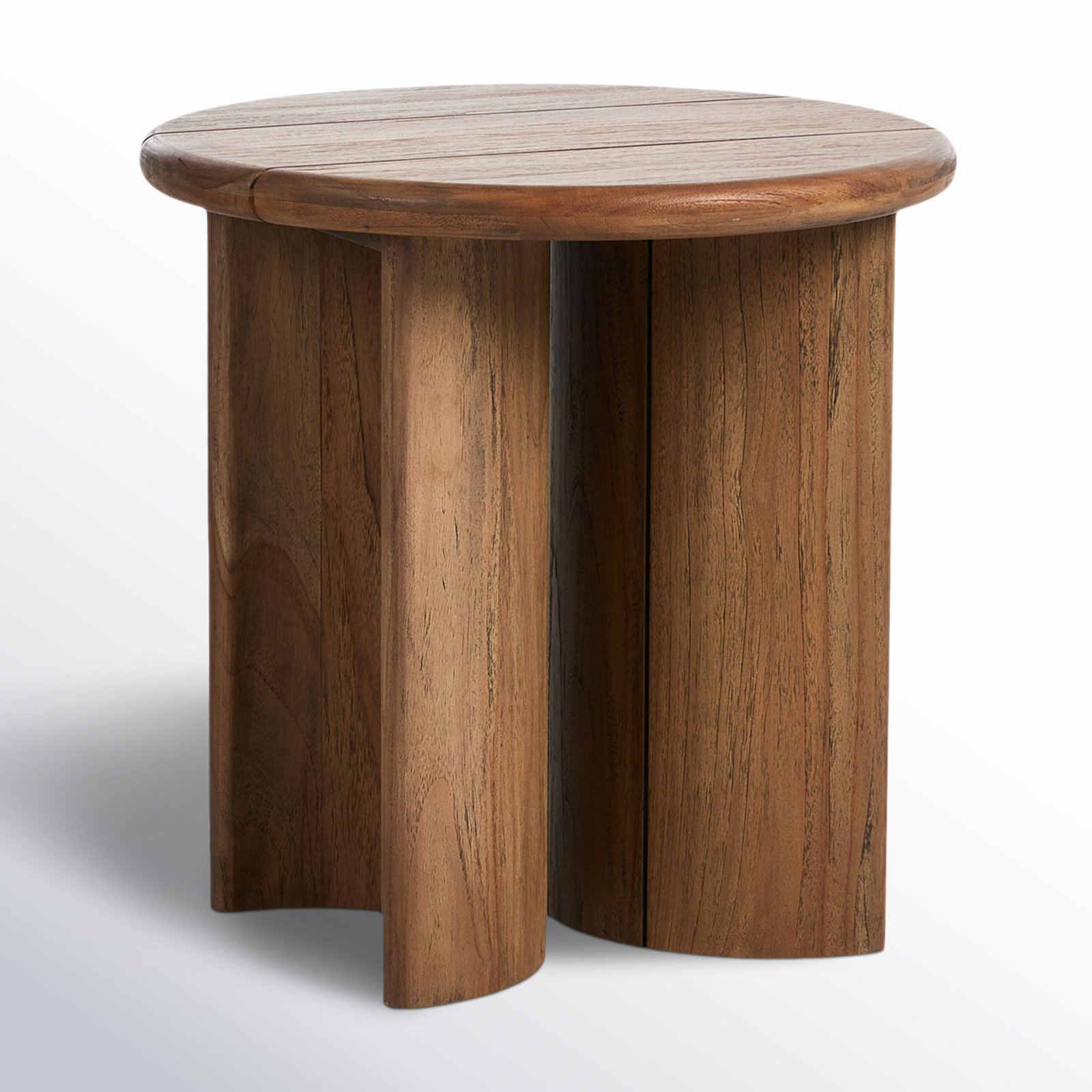 Haiden 22'' Teak Outdoor Side Table