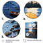 «Camping By The Late» - Art mural de voyage en camping-438578548-438578502