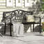 Metal Park Bench