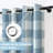 Adamantini Plaid Blackout Thermal Grommet Curtain Panels-1478637017-1478637019