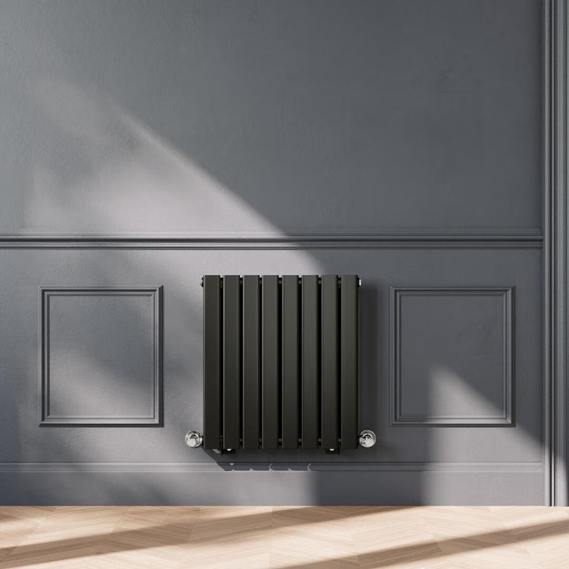Camaran Vertical Designer Radiator, 60cm H x 54cm W x 4.7cm D