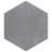 Industrial Hex 8-1/2 In. X 9-7/8 In. Porcelain Modern Look Wall & Floor Tile-87777201