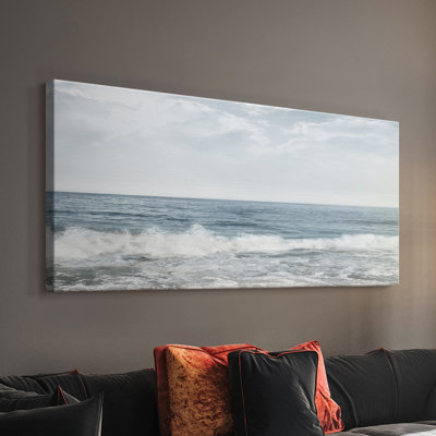 Crashing Waves - Toile tendue avec châssis - Prêt à accrocher
