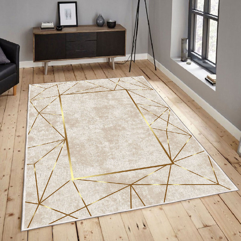 Armijo Tufted Cream Rug, Rectangle 180 x 280cm