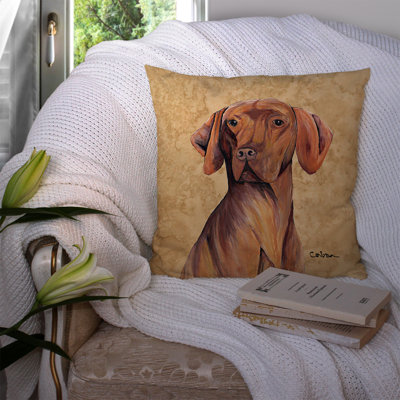 Coussin décoratif intérieur/extérieur vizsla