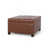 Cognac Faux Leather