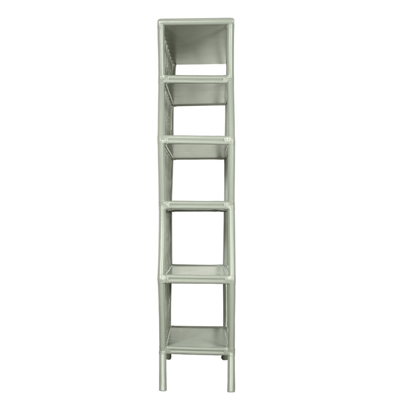 Bibliothèque étagère Newtown H 80,5 "x l 36", Vert céleri