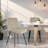 Shenay PU Leather Dining Room Chair with Metal Legs for Indoor Kitchen Living Room-1321924622-1283309221