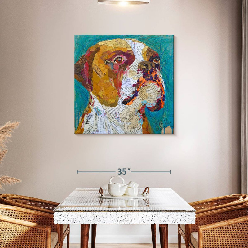 Boxer Brampt Beach, H 36 po x l 36 po