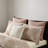 Blush Comforter King/ King - Cotton With Fill, Classic And For , Solid Reverse, Decorative Touch