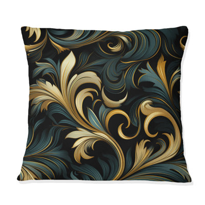 Damask Throw Pillow