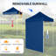 5 pi L 5 pi. D Tente escamotable en acier avec pare-soleil-110524447