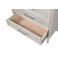 Commode de chambre à 5 tiroirs Roundhill Haak, finition chêne gris