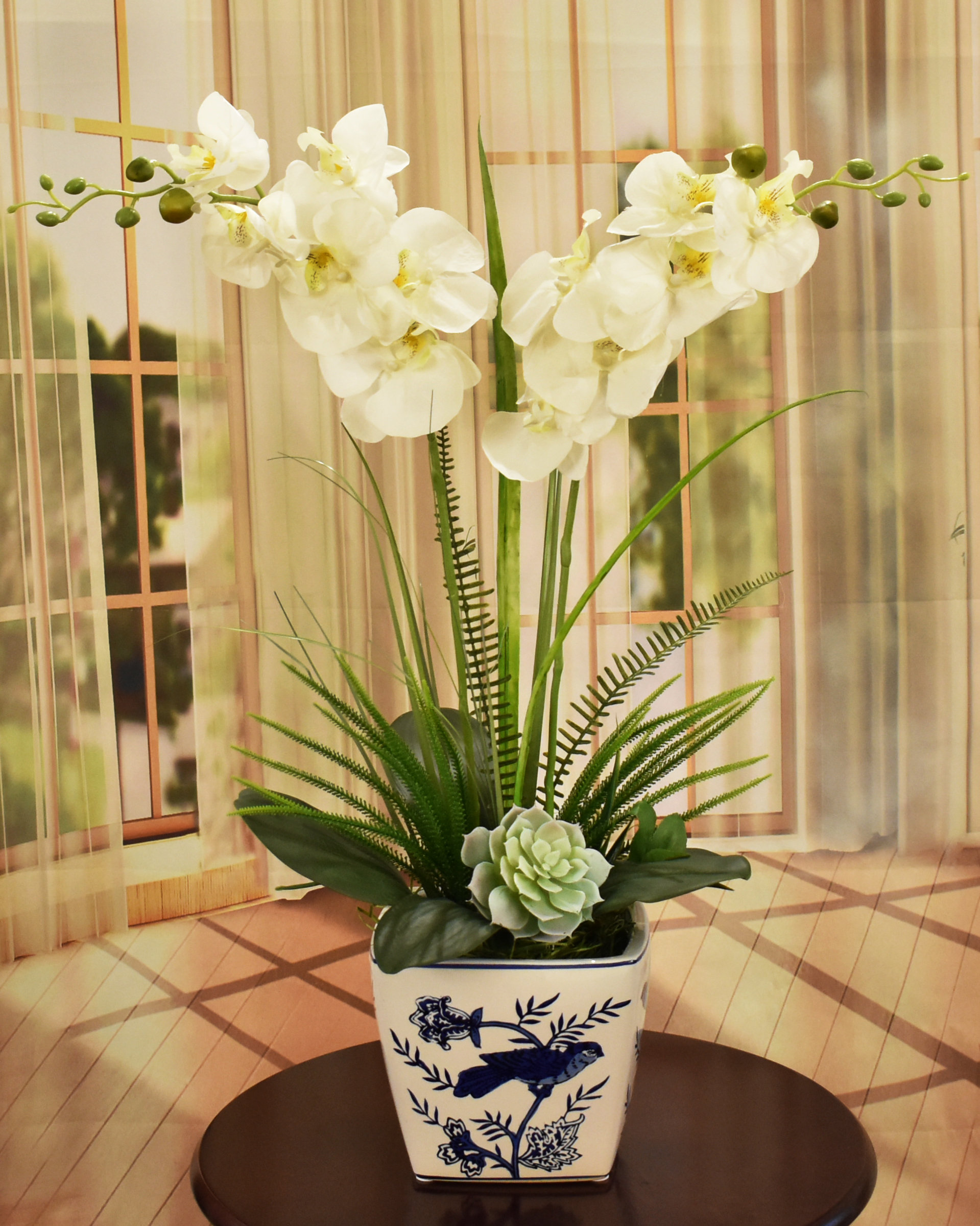 Primrue Orchid Centerpieces in Vase | Wayfair