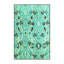 Tapis oriental en chenille tissé à la machine Carmeletta-1427315825