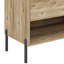 Meuble-lavabo moderne en bois de 30 po, armoire de salle de bain avec tiroir coulissant, meuble de rangement avec lavabo en céramique, meuble-lavabo de salle de bain