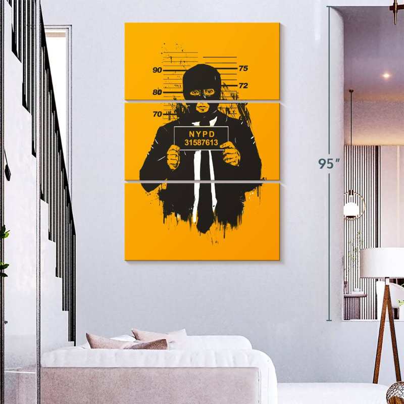 Leisha NYPD Print, 57" H x 36" W