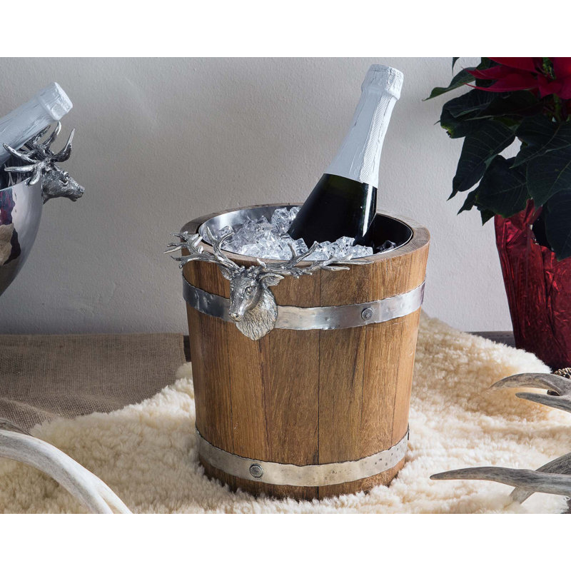 Lodge Wood Champagne Bucket