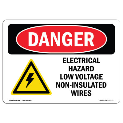 Panneau de danger OSHA