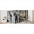 Solid Wood Classic Gray Full Size Platform Loft Bed With Integrated Storage, Desk And Wardrobe For Kids And Teens