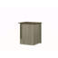 Table de bout l 16 po, table d'appoint, table de chevet avec porte d'armoire