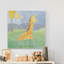 «Pelaez Quinn's Giraffe», reproduction sur toile tendue-225425503