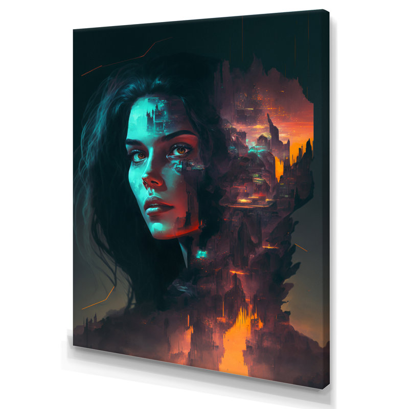 - Art mural moderne sur toile, H 40 po x l 30 po x P 1,5 po, Toile tendue