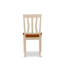 L'ensemble de mobilier de salle à manger 5 pièces comprend une table de cuisine rectangulaire avec Dropleaf et 4 chaises de salle à manger, 30 po x 48 po, babeurre et cerise-131639916-131639917-131639919