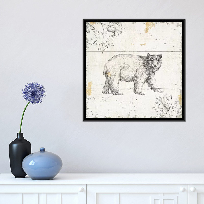 « vii », reproduction d’art sur toile Wild & Beautiful, H 18 po x l 18 po x P 1,5 po, Toile avec cadre noir, Pas de tapis