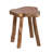 Bayur Wood Live Edge Brown End Table