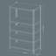 Kris Metal Height -Adjustable Shelving Unit-1197591995-1197591988