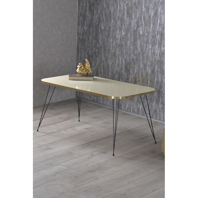 Chourasiya 35cm Console Table, Cream White