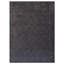 Tapis écologiques en laine noué à la main Beanland - 3 pi x 5 pi, rectangulaire, couleur gris anthracite, design moderne contemporain, tapis antidérapants faits à la main et épais pour le salon, la chambre à coucher-27437191