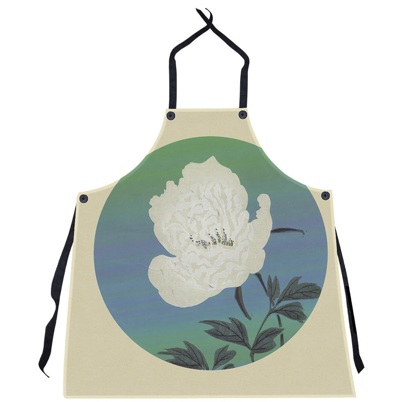 Bib Apron, Green/Blue