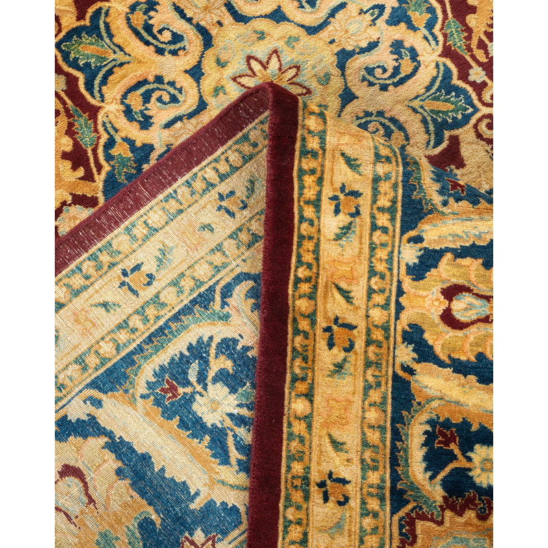 Classic One-of-a-Kind 9' 2" X 11' 10" Hand Knotted Area Rug
