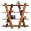 Alesia 137cm H x 150cm W Etagere Bookcase-18727064