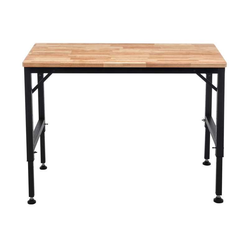 Établi robuste et réglable de 48 po pour le garage (sans les chaises de bureau)