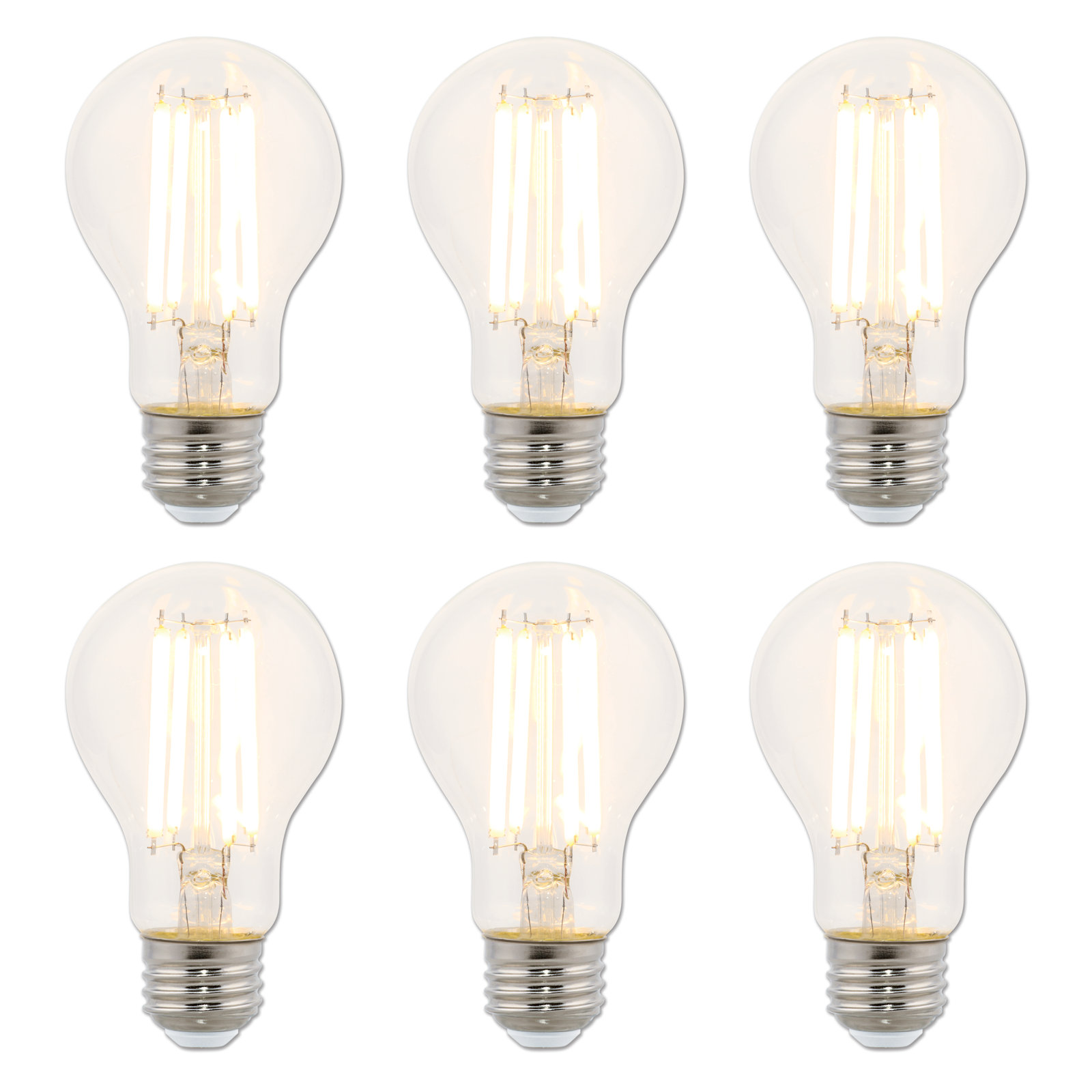 10W A19 LED Dimmable Light Bulb, 2700