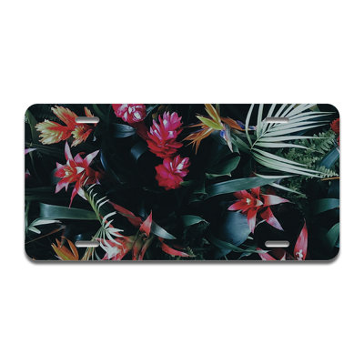 Island Vibes Aluminum Plate Frame